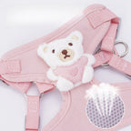 Pet Harness Vest Dogs Chest Strap Rope Reflective Dog Traction Rope Retractable for Small Dog Cat Traction Set Pet Accessories