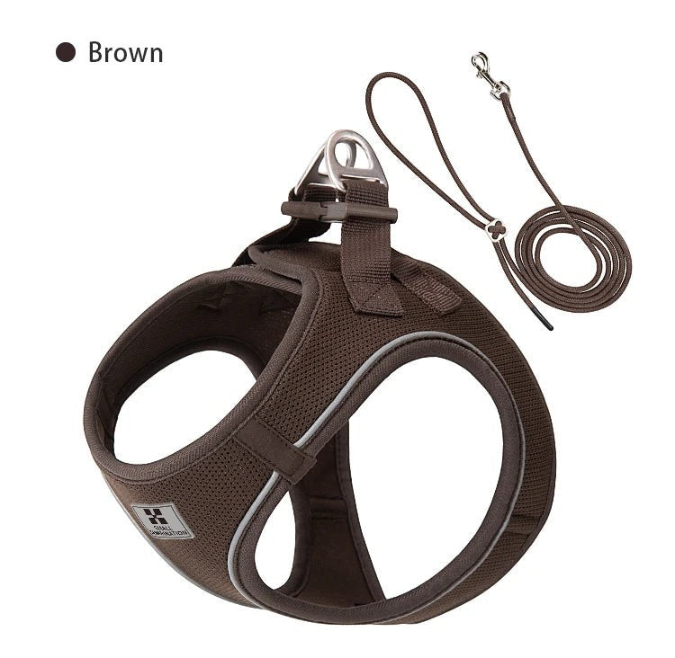 Mincy Pets Reflective Dog Harness & Leash Set product photo.
