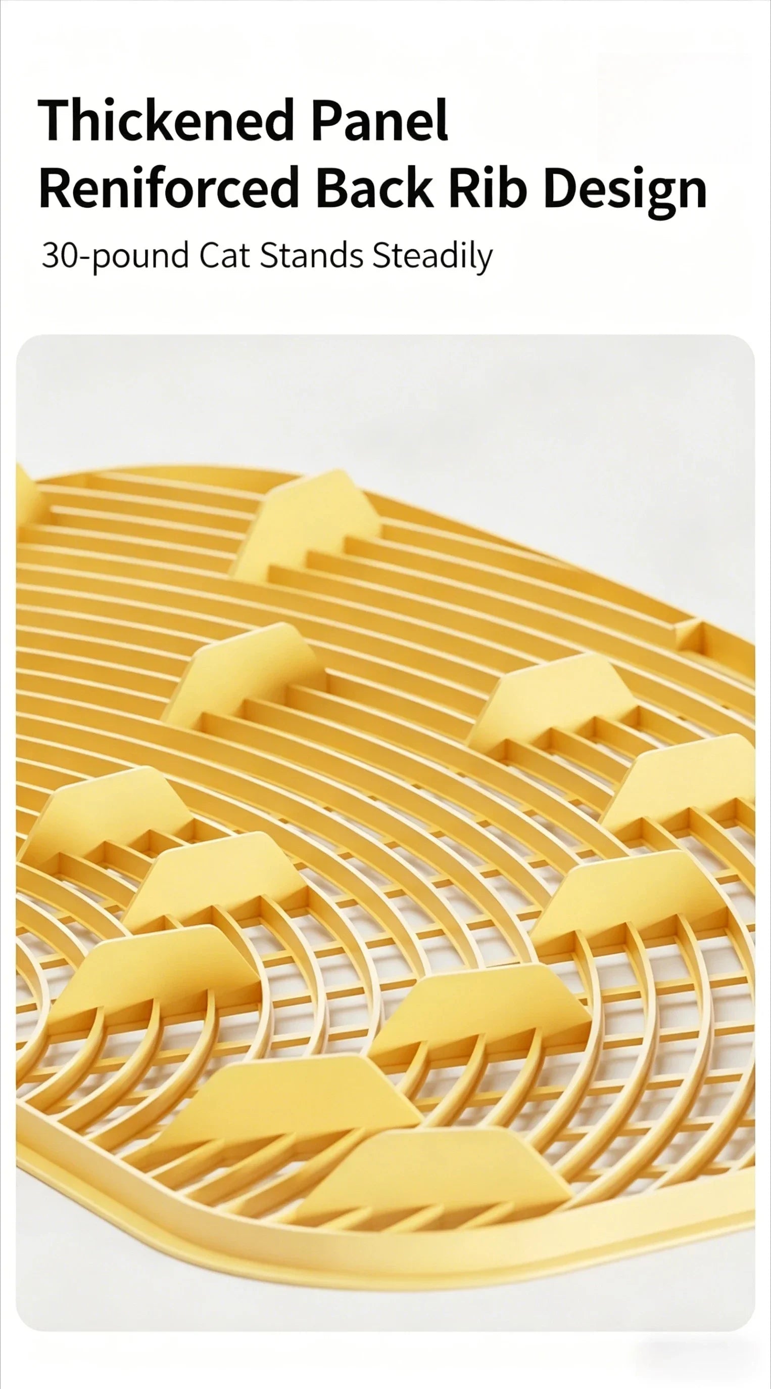Cat litter pad anti-splash cat pad double-layer cat litter sand control pad cat toilet sand control table cat litter basin