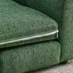 Olive Linen Dog Sofa Bed