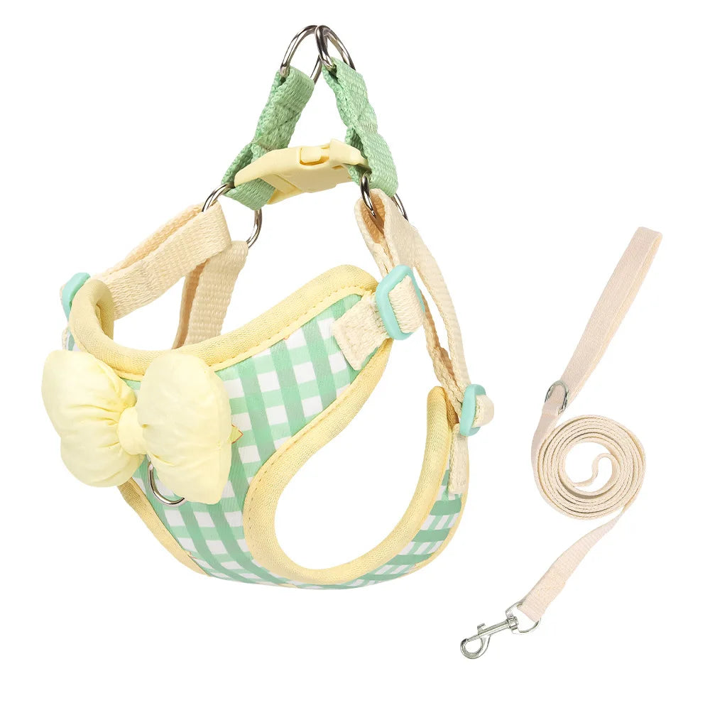 Mincy Pets No-Pull Wave Pattern Dog Walking Harness product photo.