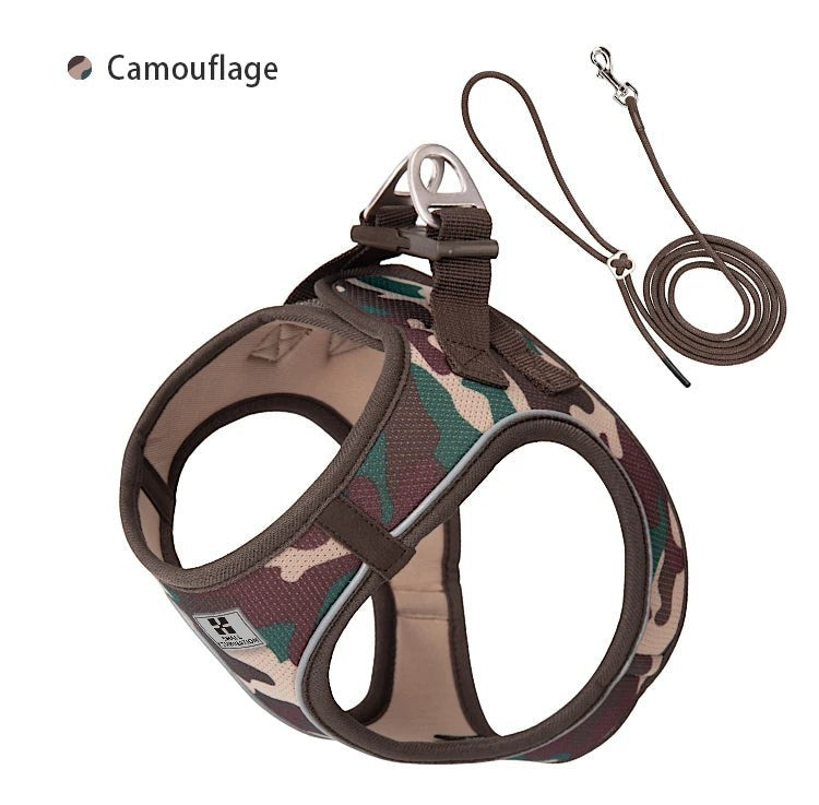 Mincy Pets Reflective Dog Harness & Leash Set product photo.