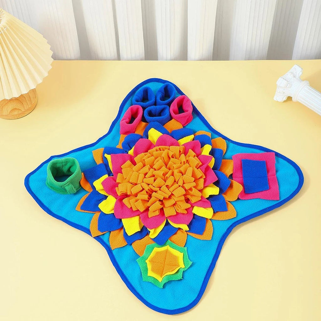 Pet Snuffle Mat for Dogs,Interactive Feed Puzzle for Boredom Comfort and softness