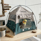 1PC Breathable Mesh Small Pet Tent Hamster Hideout Foldable Parrot Cage Nest Sugar Glider Sleeping Beds Guinea Pig Cozy Habitats