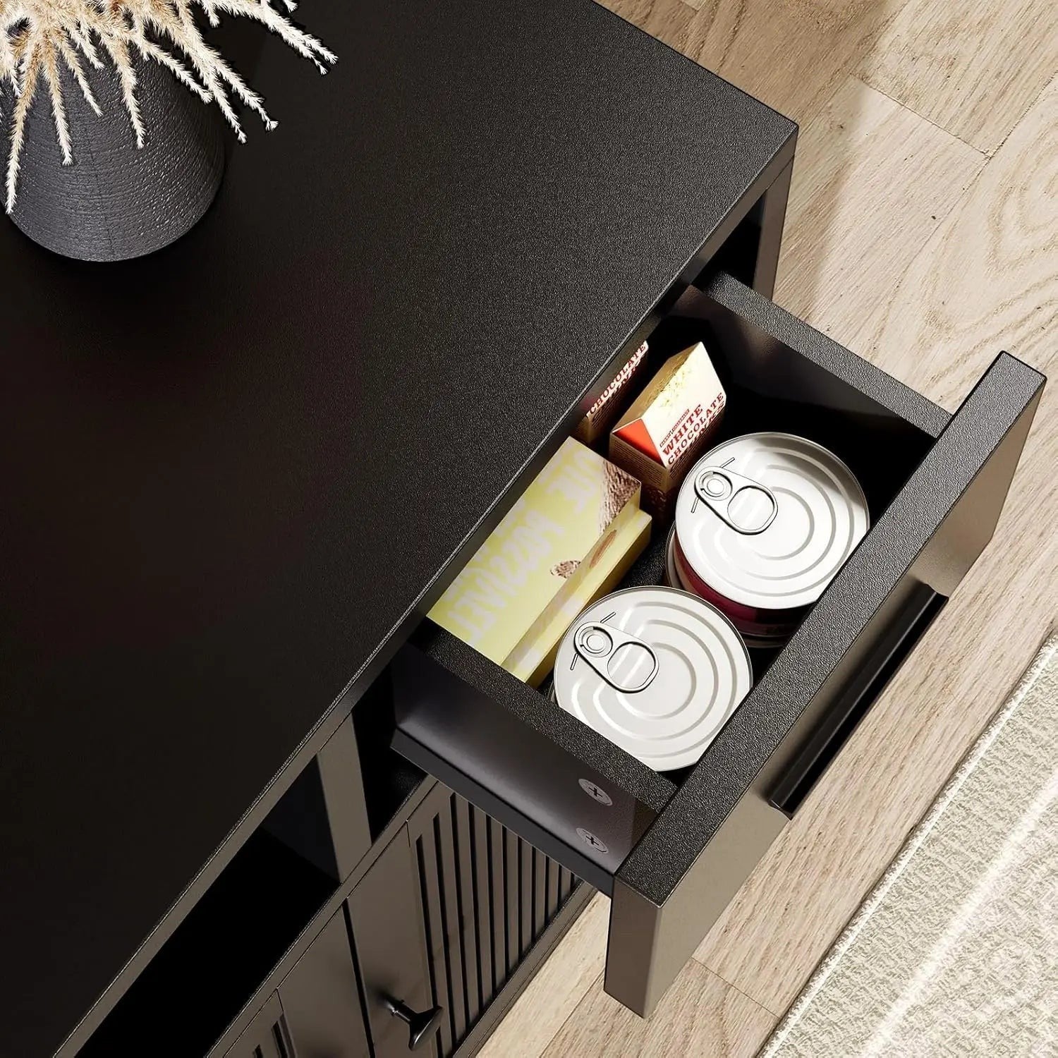 Charcoal Litter Cabinet
