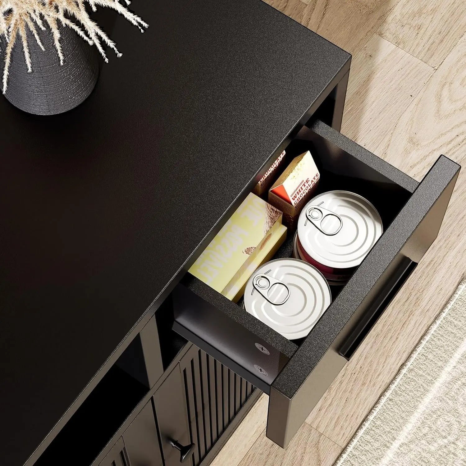Charcoal Litter Cabinet