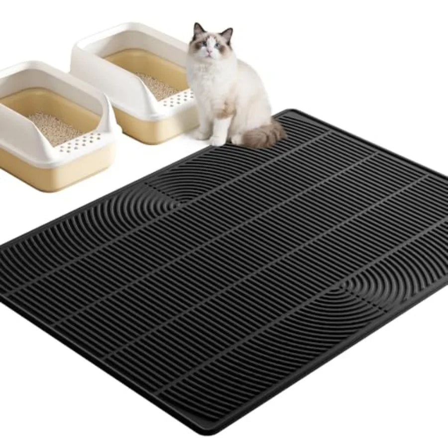 Mincy Pets XXL Silicone Cat Litter Trapping Mat Waterproof product photo.