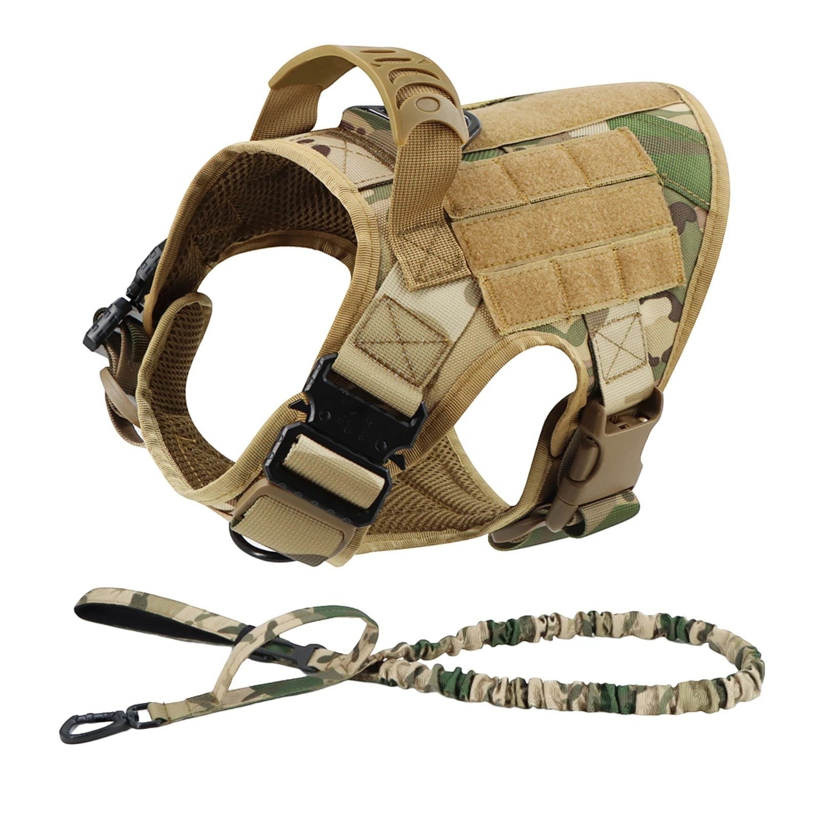 Mincy Pets Large Dog Training Vest Harness & Leash Set product photo.