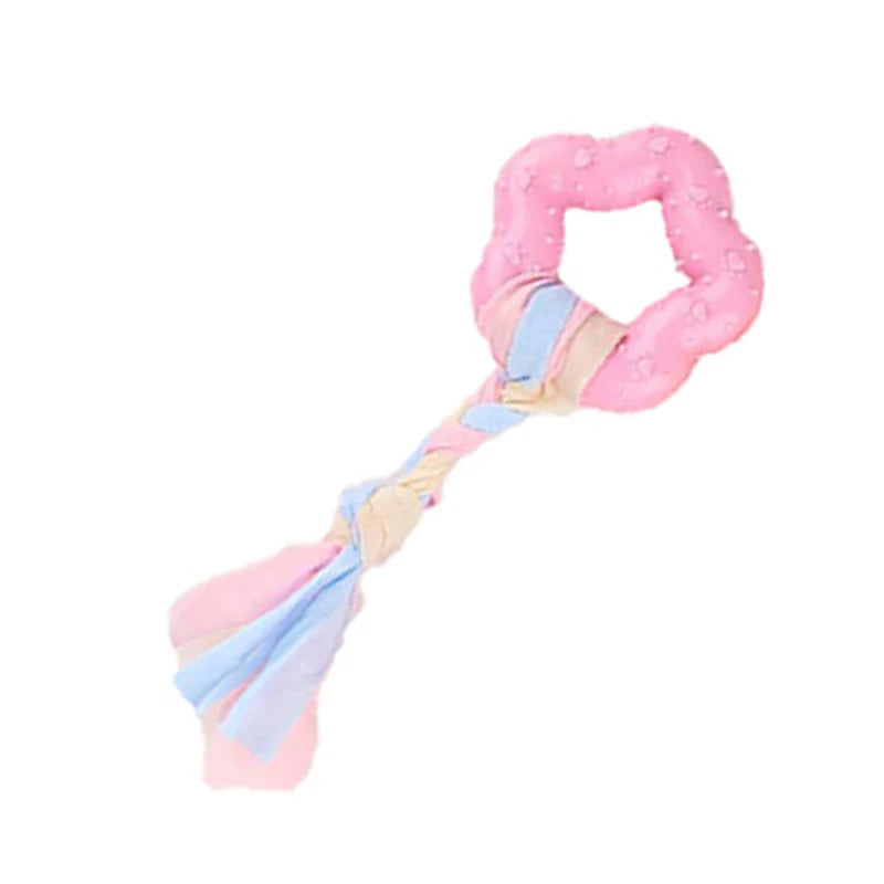 Mincy Pets Rubber Chew & Molar Training Toy for Dogs product photo.