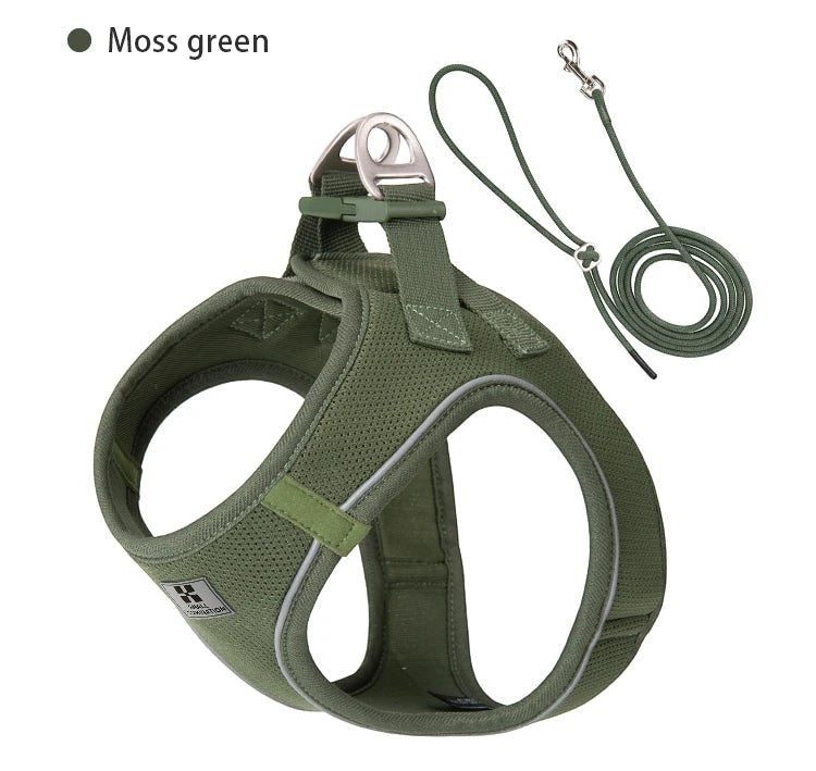 Mincy Pets Reflective Dog Harness & Leash Set product photo.