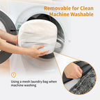 Foldable Human Dog Bed for Adult 2 in 1 Calming Large Dog Bed Washable Waterproof Dog Sofa Couch Bed Plush Cover Bolster Lounge
