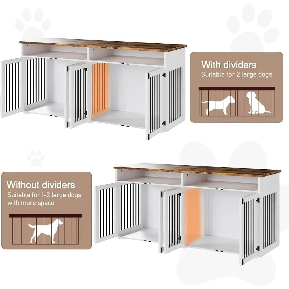 Grand Double Kennel Cabinet