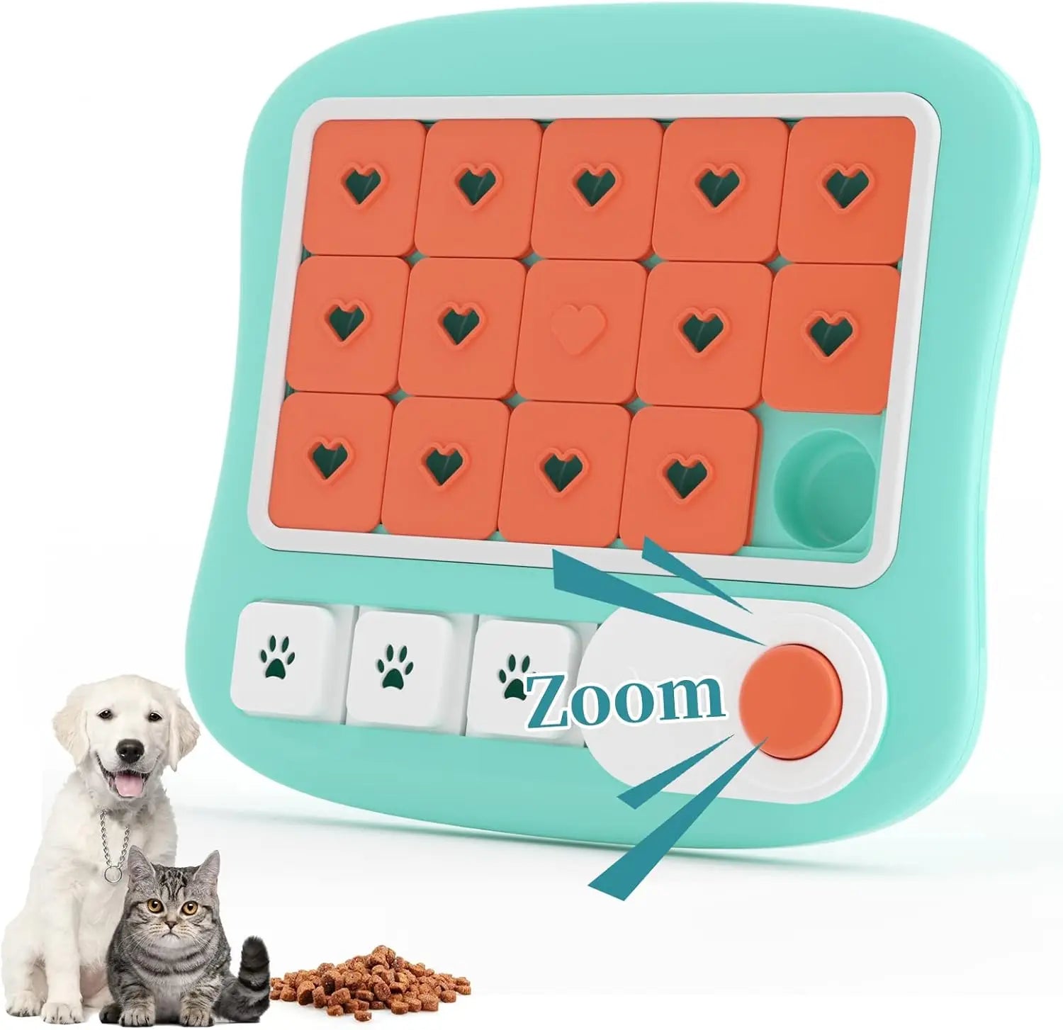 Mincy Pets Treat Dispensing Dog Puzzle Toy for IQ Training product photo.
