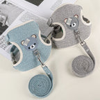 Undershirt Style Pet Leash Adjustable Cat Dog Harness Breathable Leash Convenient Pet Vest For Small Dog Cat Supplies