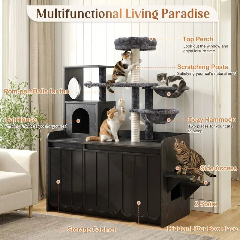Charcoal Cat Retreat