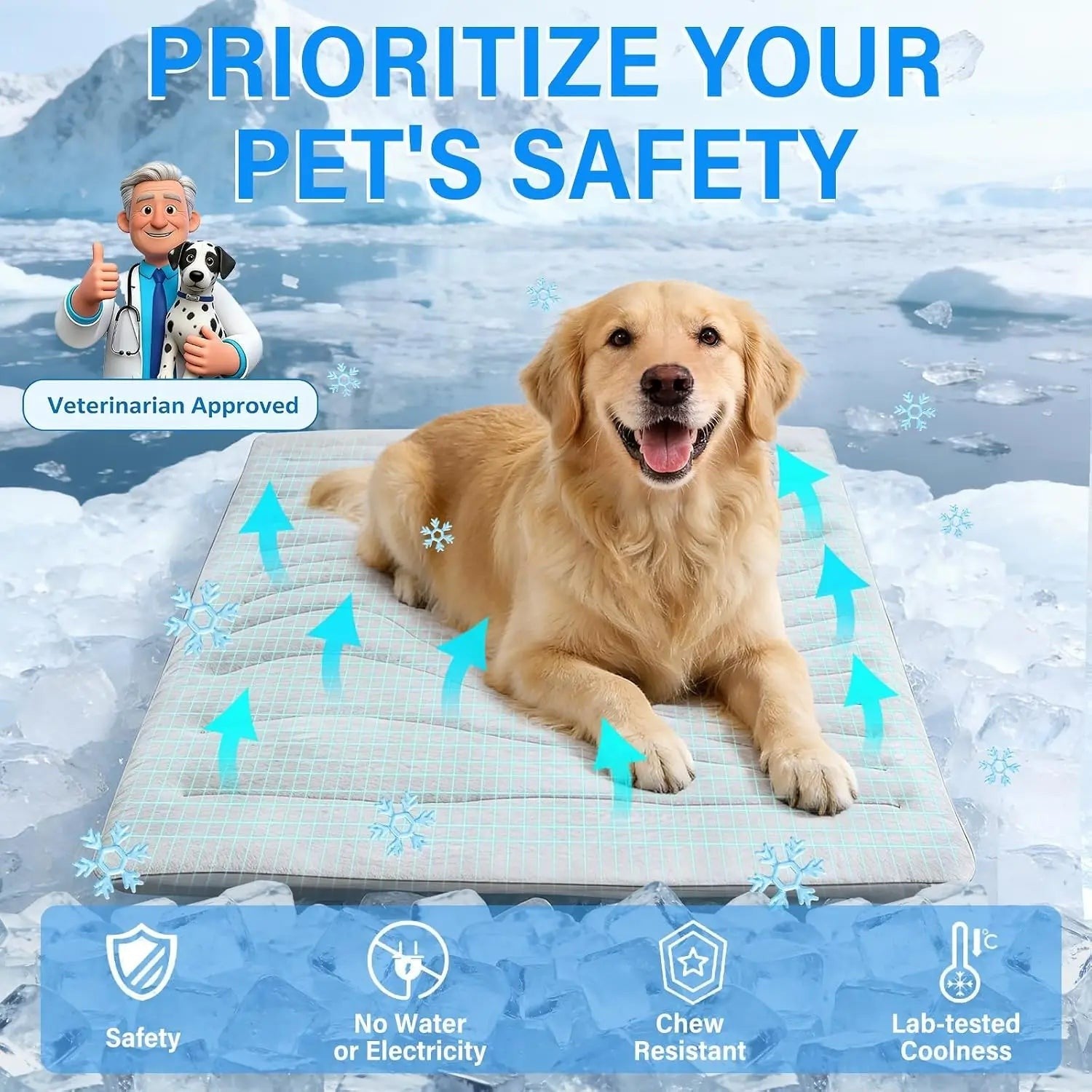 Reversible Dog Cooling Mat