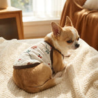Pet Cotton Vest Summer Dog Cat Bear Print Breathable Light Cute Daily Chihuahua Pug York Teddy Girl Puppy T-shirt