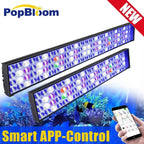 NEW WiFi Led Aquarium Light, Full Spectrum Marine Aquarium Lamp For 60-240cm Reef Corals Seawater Led Fish Tank Lights