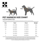 Dog Harness Leash Set for Small Medium Dog Adjustable Reflective Puppy Cat Harness Pet Vest Chihuahua Dachshund Outdoor Walking
