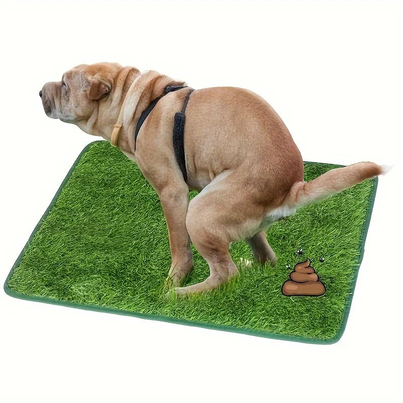 Washable Grass Dog Training Mat