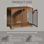 Retro Kennel End Table