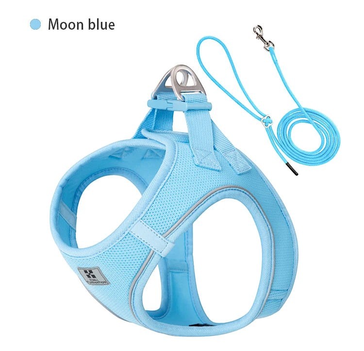 Mincy Pets Reflective Dog Harness & Leash Set product photo.