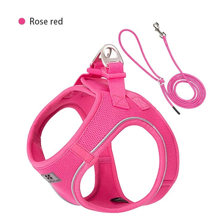 Mincy Pets Reflective Dog Harness & Leash Set product photo.