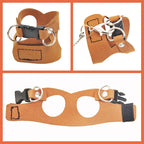 Comfortable Ferret Vest Harness Set Pet Harness Leash Adjustable Hamster Chest Strap Walking Outdoor Squirrels Anti Lost Rope