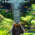 Fish Tanks Landscaping Simulation Volcano Aquarium Accessories Rockery Aerator For Aquarium Pump Bubble Stone Oxygenation Tools