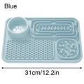 Pet Placemat Cat Slow Feeding Mat Dog Lick Mats Silicone Pets Eating Dogs Feeder Supplies Suction Cup Dog Bathing Distraction