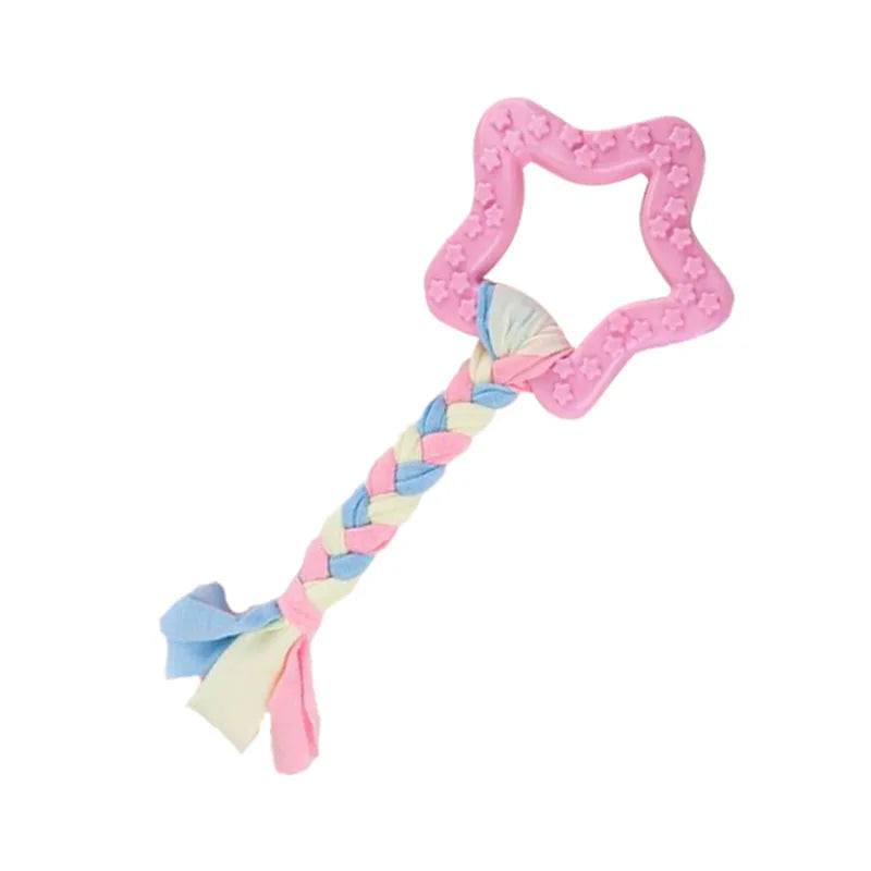 Mincy Pets Rubber Chew & Molar Training Toy for Dogs product photo.