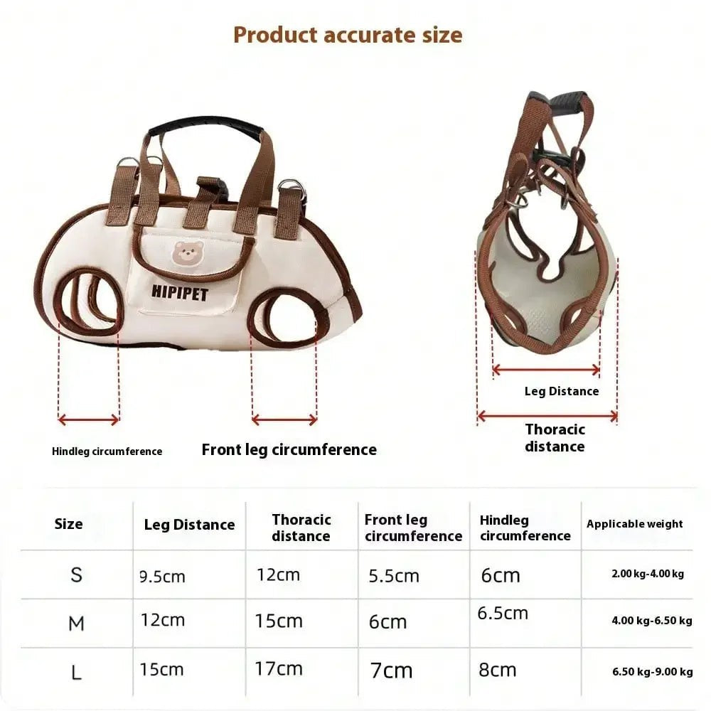 Cute Dog Backpack - Portable, Breathable Traction Backpack With Adjustable Straps For Cats And Dogs, Crossbody Or Shoulder Carry, Pet Supplies | Stylish Dog Gear Cat Carrier Cat Backpack Bike Trailer