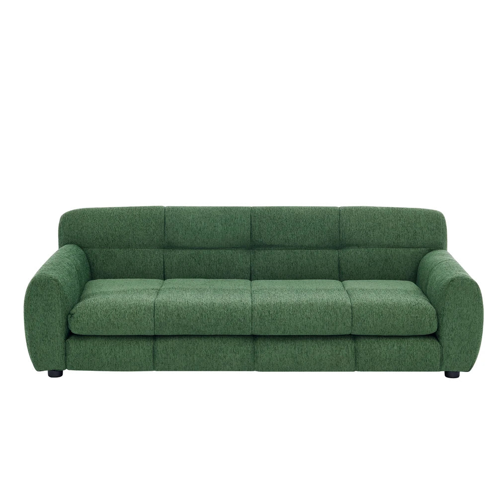 Olive Linen Dog Sofa Bed