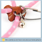 Mincy Pets Small Animal Harness & Leash Set with Bell product photo.