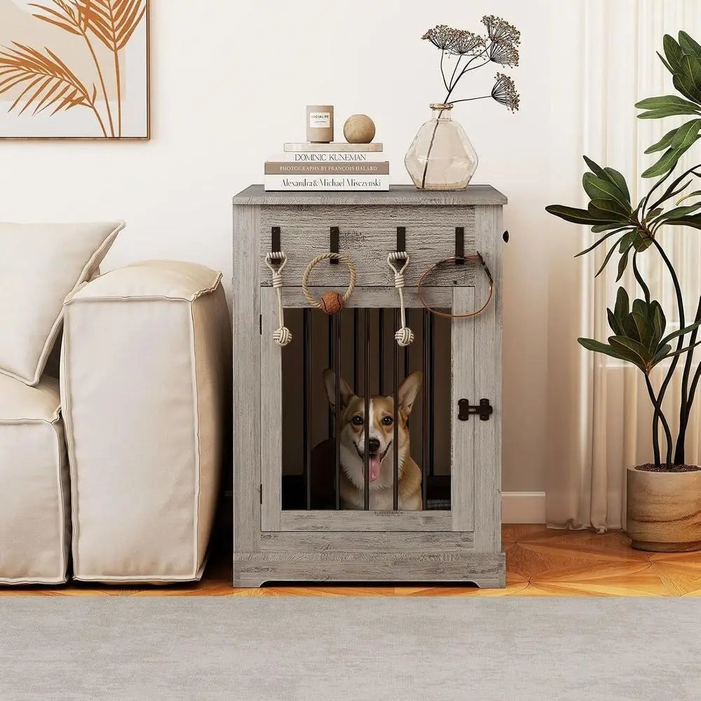 Woodgrain Kennel Cabinet