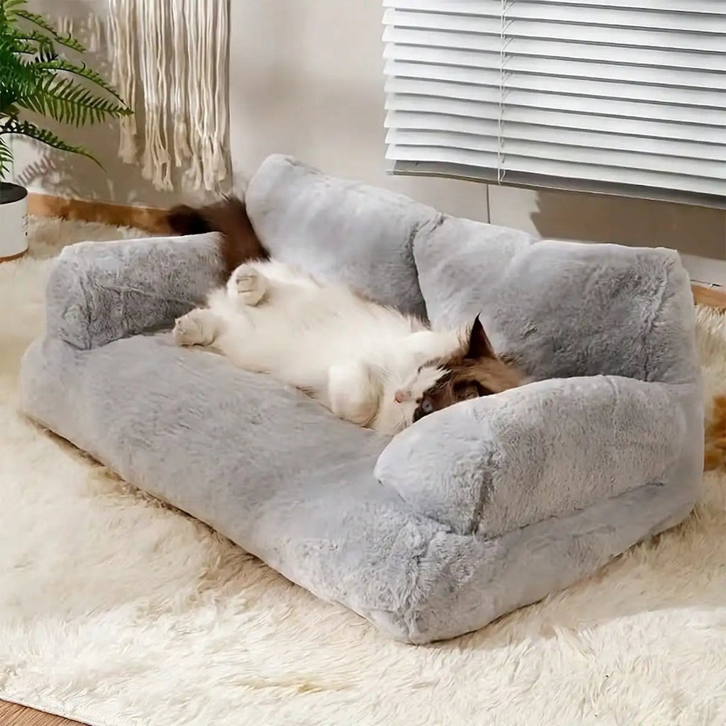 Fluffy Dog and Cat Sofa Bed