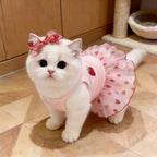 1PC Cute Pet Dog Dress for Small Dogs Thin Puppy Princess Skirt Dog Summer Clothes Chihuahua York Clothing Pet Supplies
