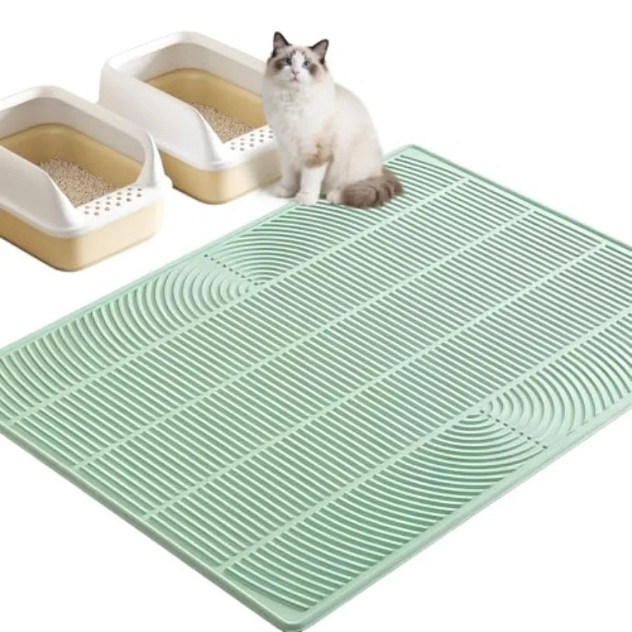 Mincy Pets XXL Silicone Cat Litter Trapping Mat Waterproof product photo.
