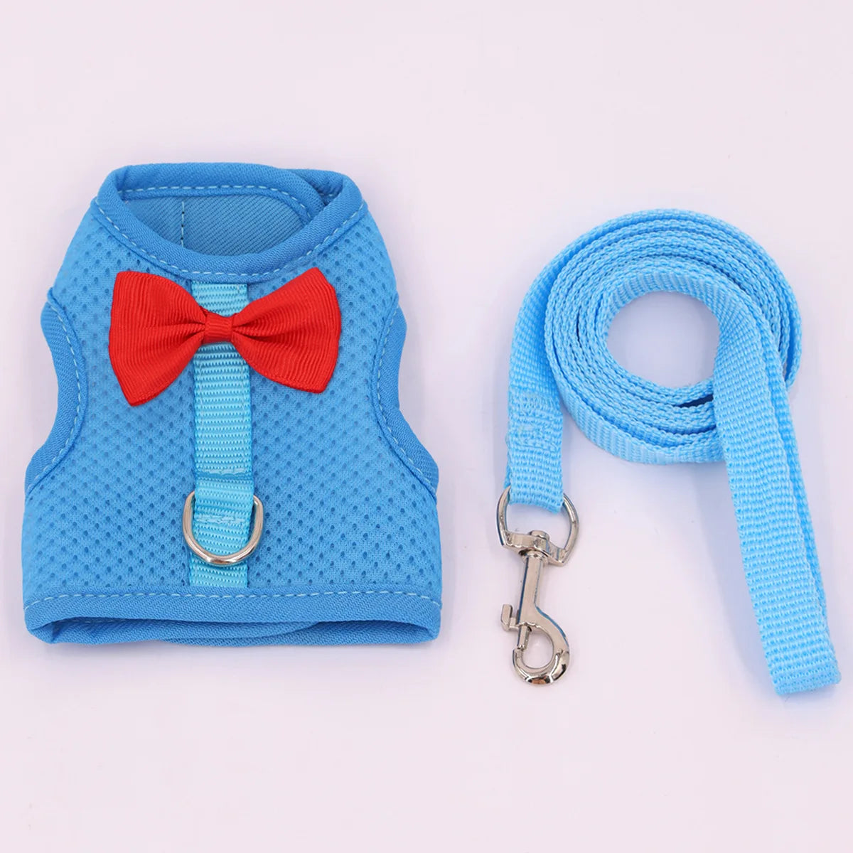 Mincy Pets No-Pull Padded Vest Harness & Leash for Rabbits product photo.