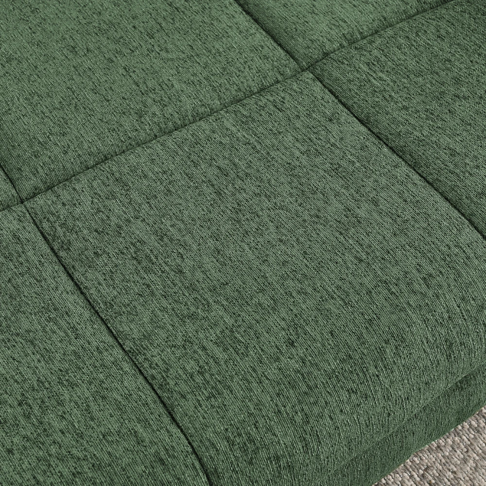 Olive Linen Dog Sofa Bed