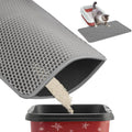 27' x 19' Cat Litter Mat - Ultra-Large Litter Box Mat with Double Layers, Urine-Proof and Non-Slip Litter Trapping Mat, Easy to