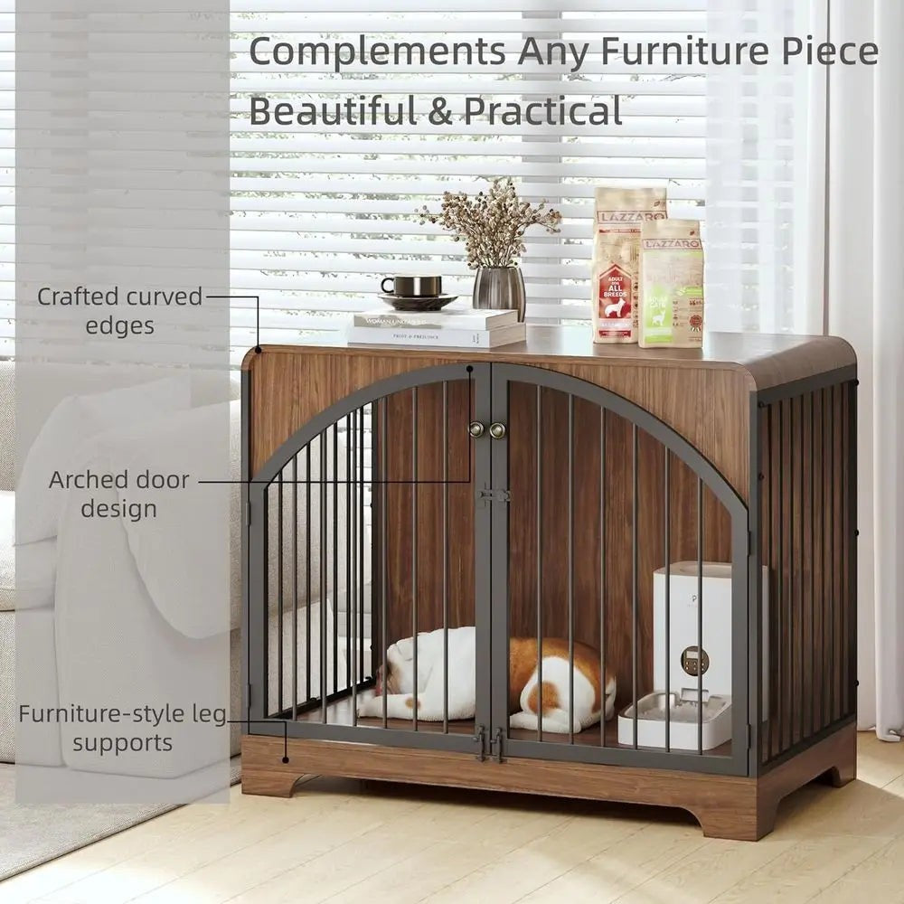 Retro Kennel End Table