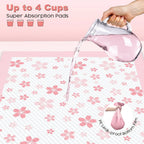 Four Sizes Leak Proof Quick Dry Six Layer Absorbent Dog Pee Pads Puppy Training Mats For Dogs Cats Rabbits Indoor Bathroom Us