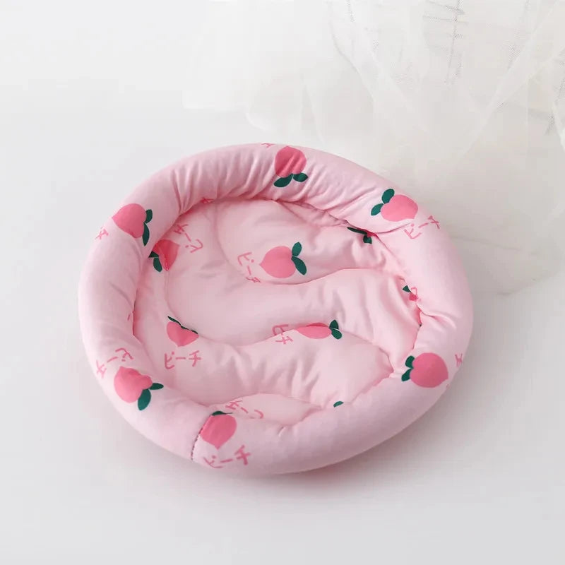 Circular Hamster Bed Comfortable Sleep Mat Pad for Hedgehog Squirrel Mice Rats Guinea Pig Chinchilla Small Animal Soft Cushion