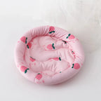 Circular Hamster Bed Comfortable Sleep Mat Pad for Hedgehog Squirrel Mice Rats Guinea Pig Chinchilla Small Animal Soft Cushion