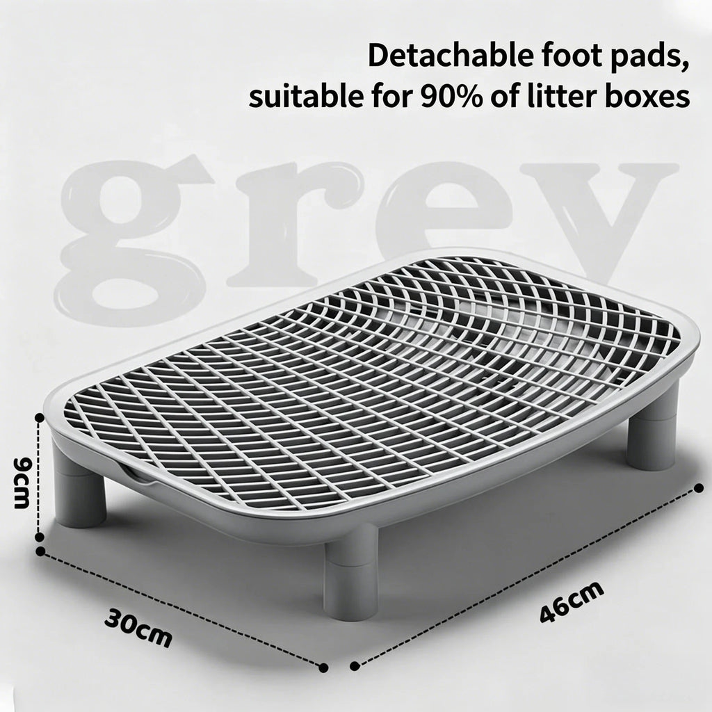 Cat litter pad anti-splash cat pad double-layer cat litter sand control pad cat toilet sand control table cat litter basin