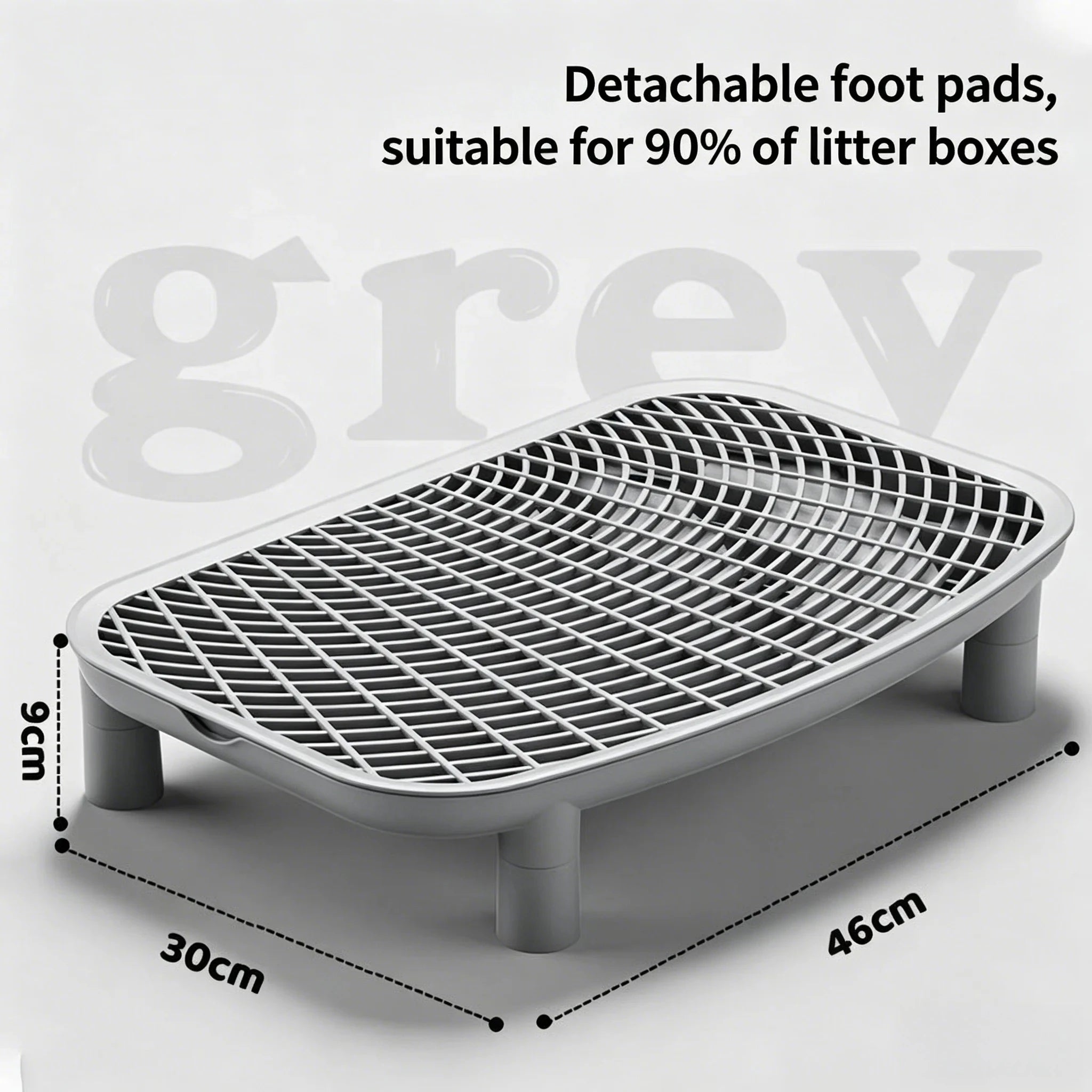 Cat litter pad anti-splash cat pad double-layer cat litter sand control pad cat toilet sand control table cat litter basin