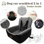 Small Dog Car Seat Bed