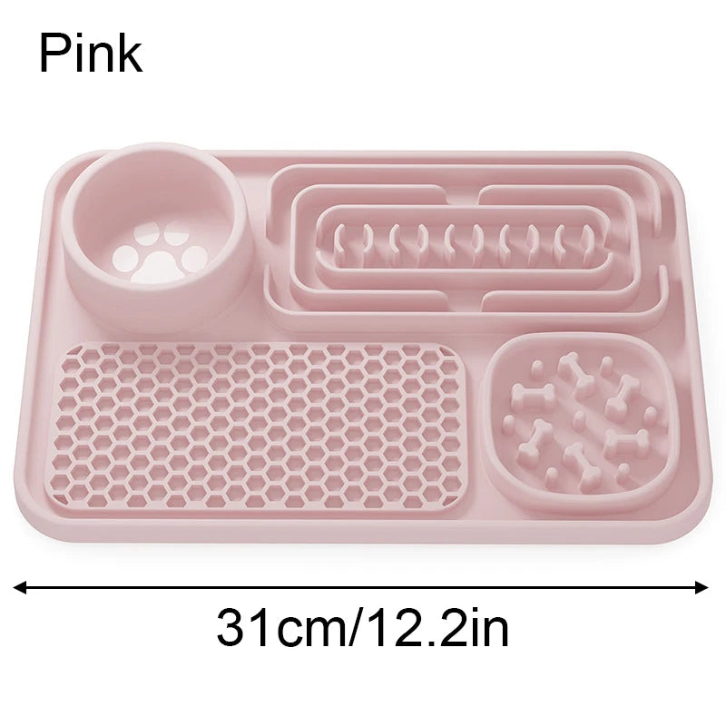 Mincy Pets Silicone Lick Mat with Suction Cup product photo.