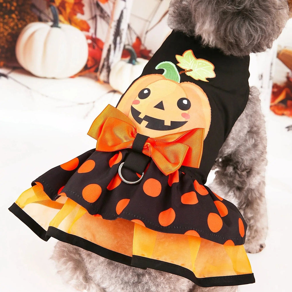 Pumpkin Bow Dress